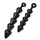 Analkette XL Schwarz 33 cm