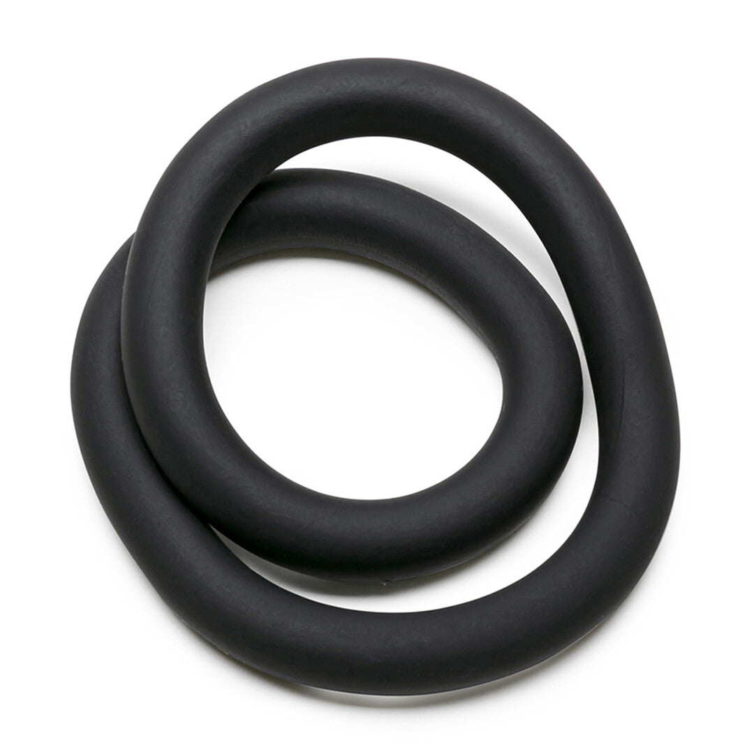 Penisring Hefty Wrap Ring Silikon Braun Modell 2