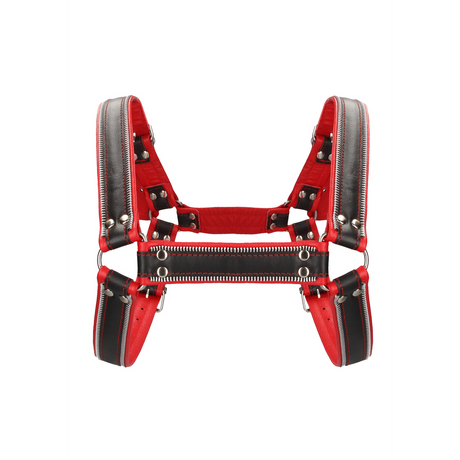 Harness Bulldogge für die Brust Rot L/XL – Ansicht 2