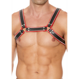 Harness Bulldogge für die Brust Rot L/XL