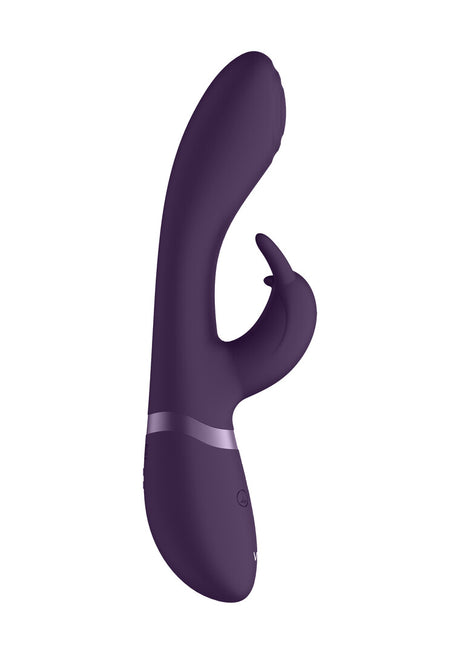 Rabbit-Vibrator Vive Cato Pulse Rabbit Lila 21,5 x 3,6 cm – Ansicht 5