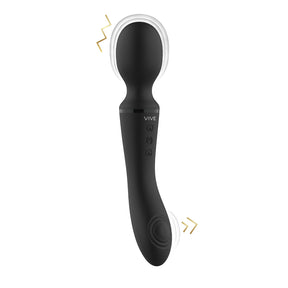 Massagestab Vive Enora Wand Schwarz 22 x 4,2 cm