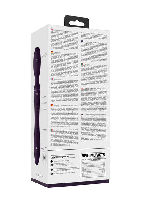 Massagestab Vive Enora Wand Lila 22 x 4,2 cm – Ansicht 3
