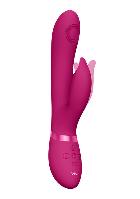Rabbit-Vibrator Vive Aimi Pulswelle G-Punkt Pink 22,3 x 3,3 cm – Ansicht 6