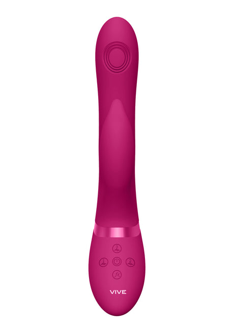 Rabbit-Vibrator Vive Aimi Pulswelle G-Punkt Pink 22,3 x 3,3 cm – Ansicht 3
