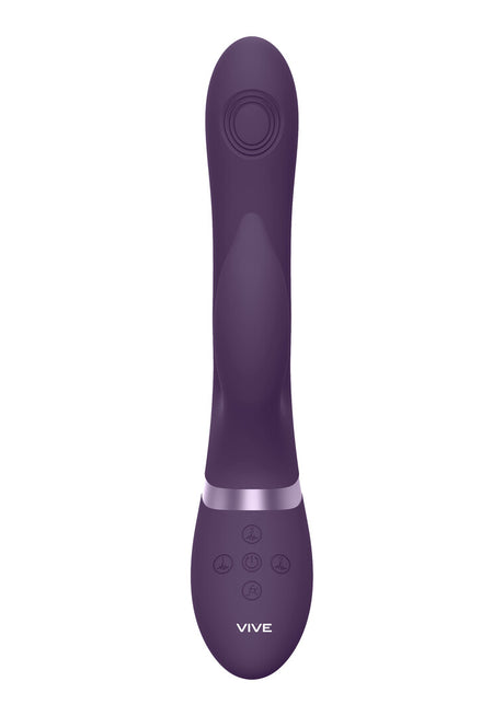 Rabbit-Vibrator Vive Aimi Pulswelle G-Punkt Lila 22,3 x 3,3 cm – Ansicht 3