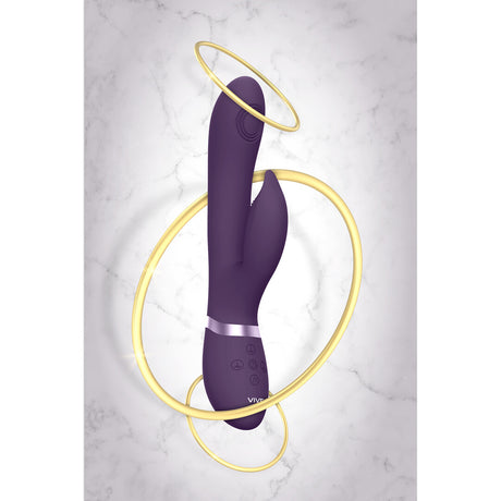 Rabbit-Vibrator Vive Aimi Pulswelle G-Punkt Lila 22,3 x 3,3 cm – Ansicht 5