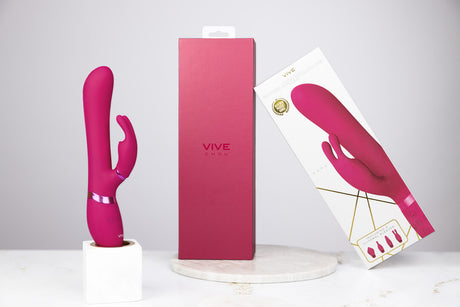 Rabbit-Vibrator Vive Chou G-Punkt Rabbit Pink 22,3 x 3,3 cm – Ansicht 5