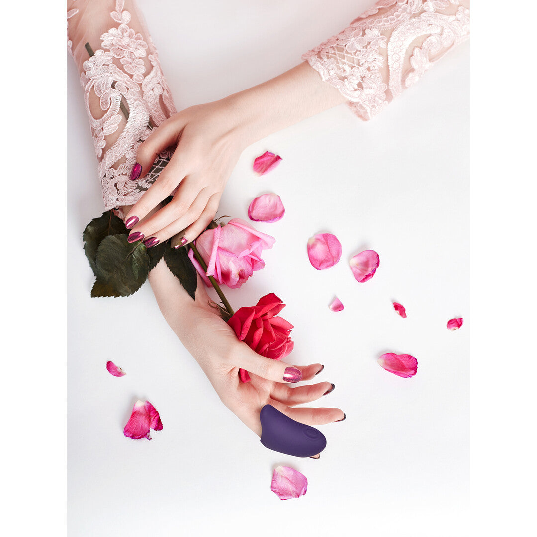 Auflegevibrator Vive Hana Fingervibrator mit Pulswelle Lila – Ansicht 5