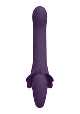 Strap-on Vive Satu Strapless mit Pulswelle Lila 23 x 3,2 cm – Ansicht 3