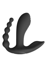 Rabbit-Vibrator Vive Kata Doppelpenetration Pulswelle Schwarz 12 x 3,3 cm – Ansicht 4