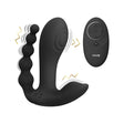 Rabbit-Vibrator Vive Kata Doppelpenetration Pulswelle Schwarz 12 x 3,3 cm