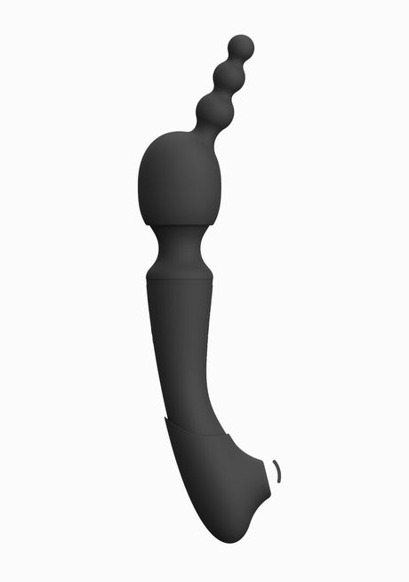 Massagestab Vive Nami Pulswelle Doppelseitig Schwarz 21,8 x 3,3 cm – Ansicht 4