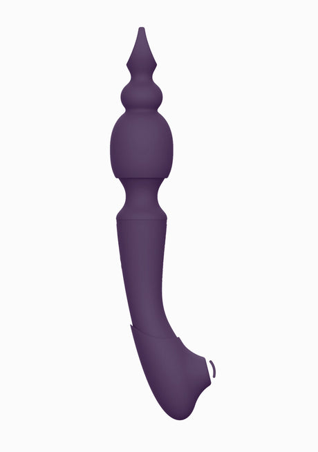 Massagestab Vive Nami Pulswelle Doppelseitig Lila 21,8 x 3,3 cm – Ansicht 4