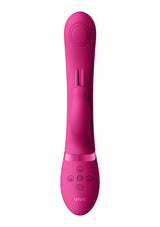 Rabbit-Vibrator Vive Mai Doppelte Pulswelle Pink 22 x 3,2 cm – Ansicht 3