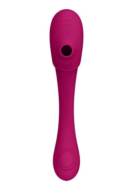 Vibrator Vive Mirai doppelseitig biegbar Pink 23,4 x 3,3 cm – Ansicht 3