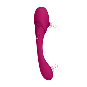 Vibrator Vive Mirai doppelseitig biegbar Pink 23,4 x 3,3 cm