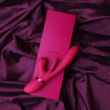 G-Punkt-Vibrator Vive Kura Stoßbewegung und Zunge Pink 24,9 x 3,3 cm – Ansicht 5