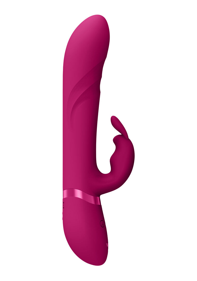 Rabbit-Vibrator Vive Nari mit rotierenden Perlen Pink 24,1 x 3,8 cm – Ansicht 4