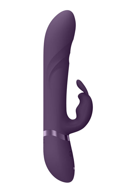 Rabbit-Vibrator Vive Nari mit rotierenden Perlen Lila 24,1 x 3,8 cm – Ansicht 4