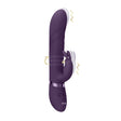 Rabbit-Vibrator Vive Nari mit rotierenden Perlen Lila 24,1 x 3,8 cm