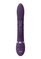 Rabbit-Vibrator Vive Sora mit laufenden Ringen Lila 24,2 x 3,4 cm – Ansicht 3