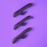 Rabbit-Vibrator Vive Sora mit laufenden Ringen Lila 24,2 x 3,4 cm – Ansicht 6