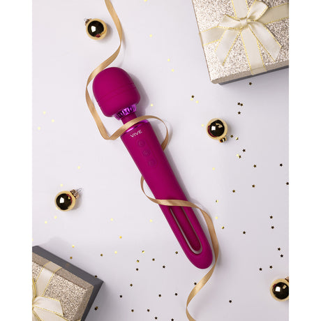 Massagestab Vive Kiku Doppelseitig G-Punkt und Wand Pink 25,2 x 5 cm – Ansicht 4