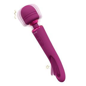 Massagestab Vive Kiku Doppelseitig G-Punkt und Wand Pink 25,2 x 5 cm