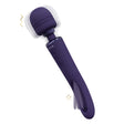 Massagestab Vive Kiku Doppelseitig G-Punkt und Wand Lila 25,2 x 5 cm