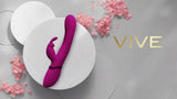 Rabbit-Vibrator Vive Mika mit klopfender Zunge Pink 23,2 x 3 cm – Ansicht 5