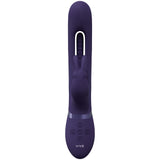 Rabbit-Vibrator Vive Mika mit klopfender Zunge Lila 23,2 x 3 cm – Ansicht 6
