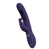 Rabbit-Vibrator Vive Mika mit klopfender Zunge Lila 23,2 x 3 cm – Ansicht 4