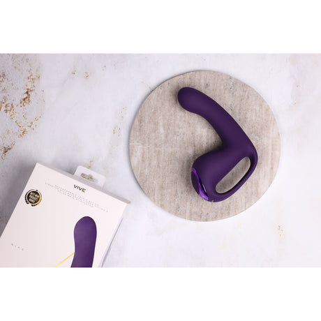 G-Punkt-Vibrator Vive Riko mit Fingerbewegung Lila 20 x 3 cm – Ansicht 6