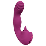 G-Punkt-Vibrator Vive Yumi mit Zunge und Fingerbewegung Pink 13,7 x 3 cm – Ansicht 5