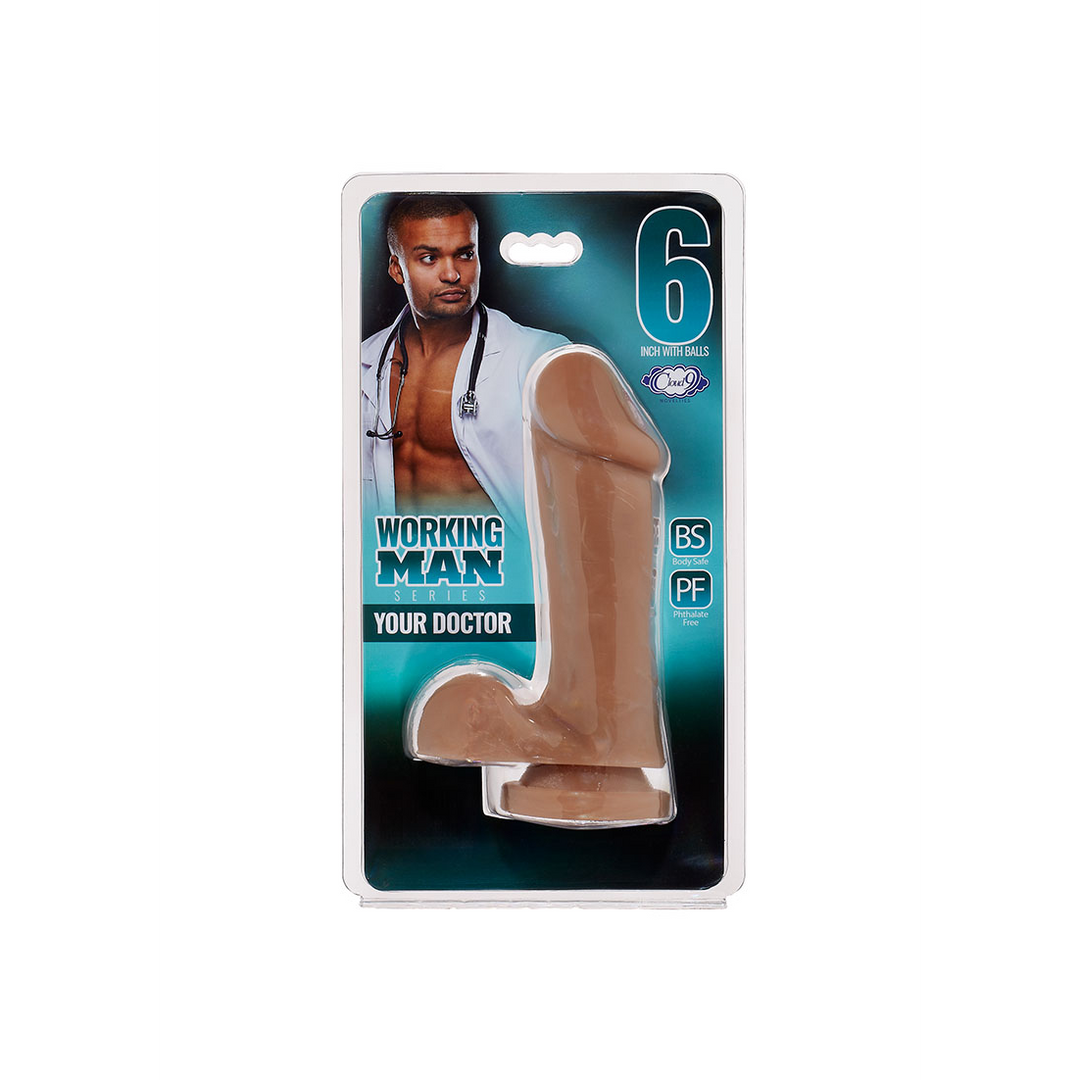 Dildo Arzt Braun 14,6 cm