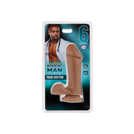 Dildo Arzt Braun 14,6 cm