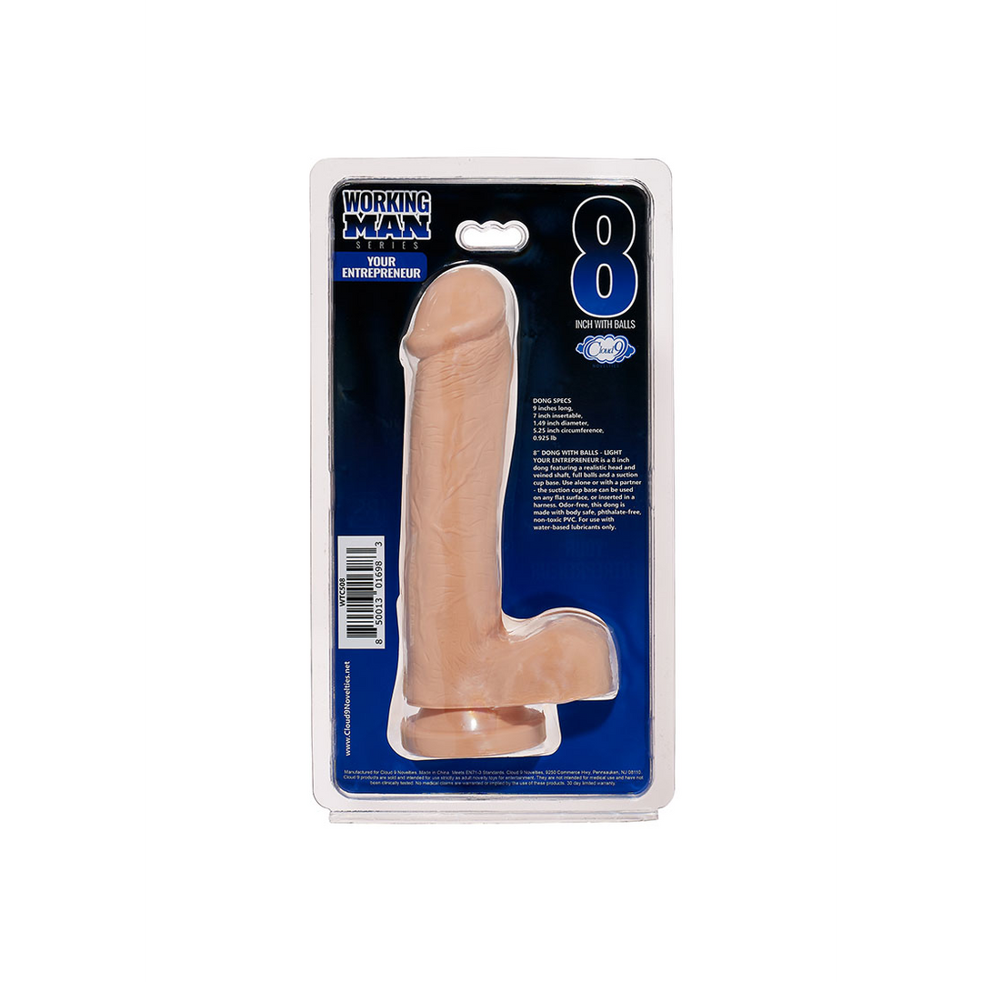 Dildo Unternehmer Hautfarbe 17,8 x Ø 3,8 cm