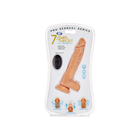 Dildo Swirl Thrust Hautfarbe 17,8 x Ø 5,1 cm