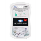 Vibro-Ei mit Fernbedienung und Streichelfunktion Teal 3,2 cm
