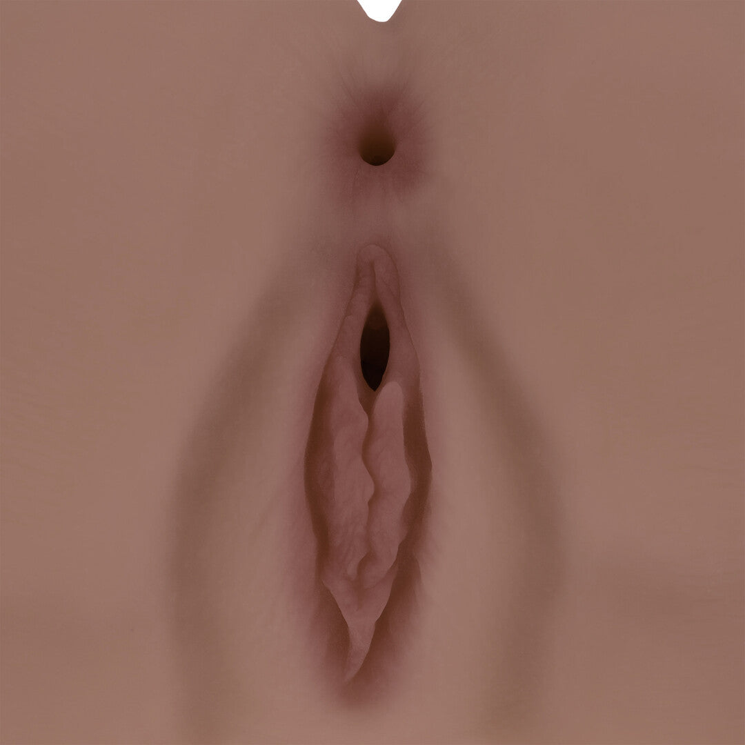 Masturbator Xkin Bodyforms Kaya Bloom mit Vibration Braun 2,4 kg – Ansicht 5