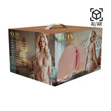 Masturbator Xkin Bodyforms Rina Brooks mit Vibration Natur 2,4 kg – Ansicht 2