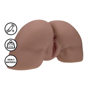 Masturbator Xkin Bodyforms Clara Vossin mit Vibration Braun 6,3 kg