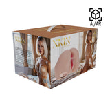Masturbator Xkin Bodyforms Mia Hart mit Vibration Natur 2,5 kg – Ansicht 2