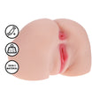 Masturbator Xkin Bodyforms Mia Hart mit Vibration Natur 2,5 kg