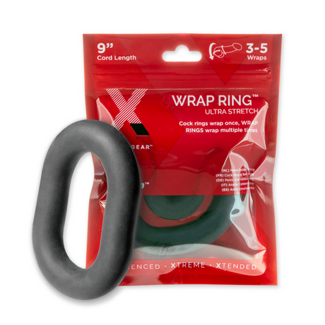 Penisring Ultra Wrap Schwarz 22,9 cm