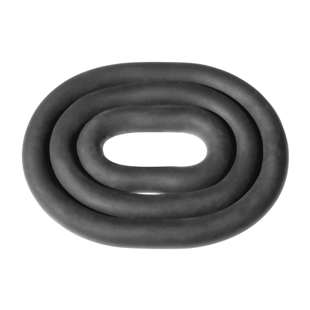 Penisring Ultra Wrap 2er-Set Schwarz 17,5 und 30 cm