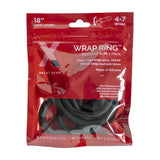 Penisring Slim Wrap Silikon Schwarz 45,7 cm