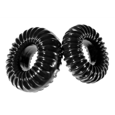 Penisring Slim Wrap Silikon Schwarz 45,7 cm