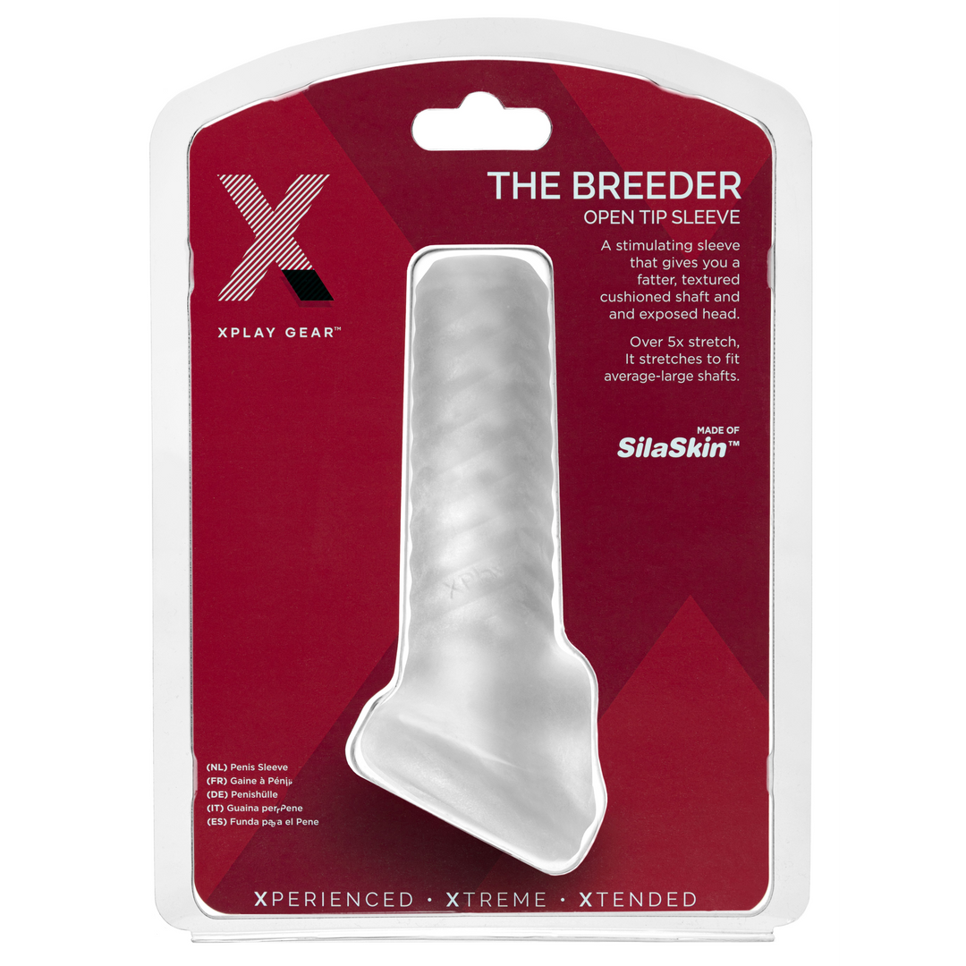 Penishülle Breeder Durchsichtig 10 x Ø 3,7 cm